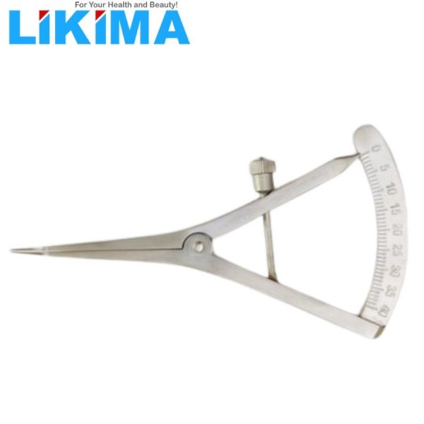 Thước compa đầu cong 40cm (Thước đo khoảng đầu cong 40cm) – 1667-40C Likima