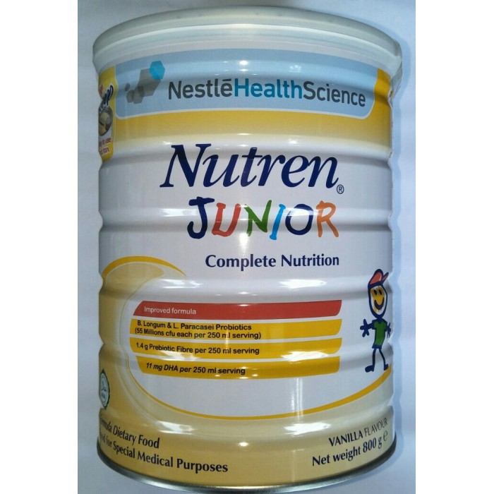 [DATE MOI] Sữa Nutren Junior Nestlé Thụy Sĩ 800gr