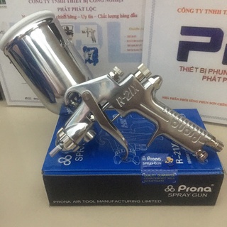 Súng phun sơn đài loan Prona R21X-G13 chuyên phun PU đồ gỗ nội thất, sơn xe máy, ô tô với độ mịn và chất lượng cao