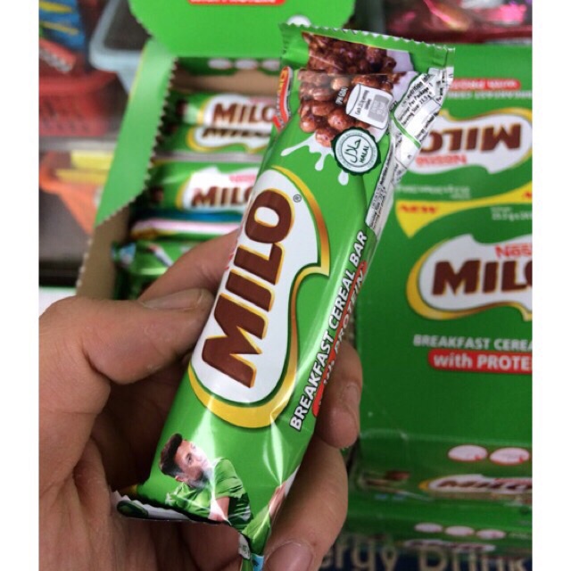 Combo 10 thanh Bánh ngũ cốc milô Bar 23,5g  Nesle >malaysia >date 2022 ăn kiêng