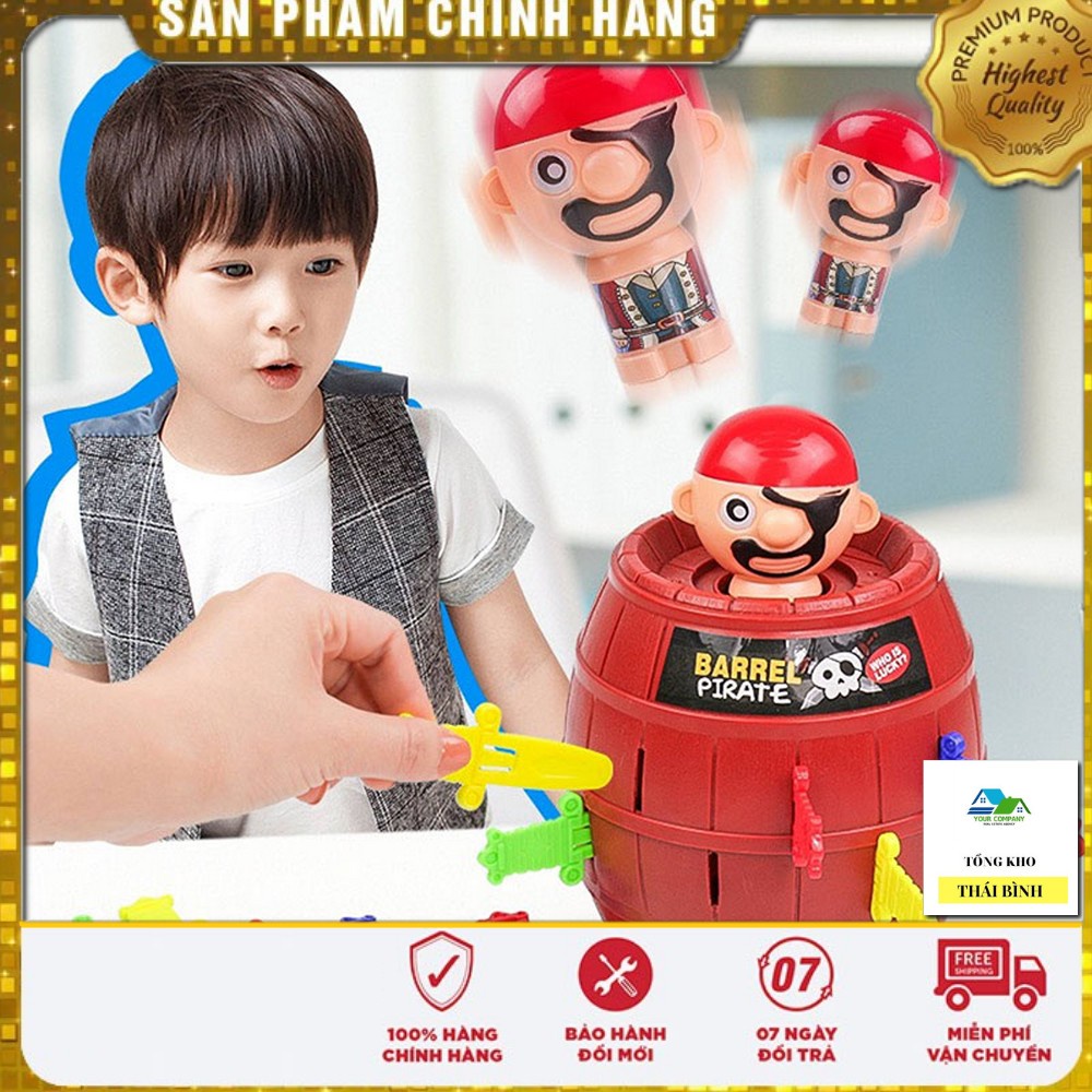 Đồ chơi đâm hải tặc size lớn 20 cm, đồ chơi đâm hải tặc vui nhộn, chất liệu tốt, không lo bể vỡ