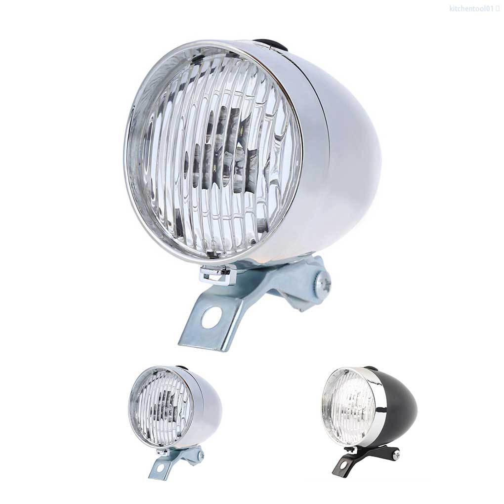 Đèn Pha Xe Đạp 3 Bóng Led An Toàn Gắn Trước Xe Đạp