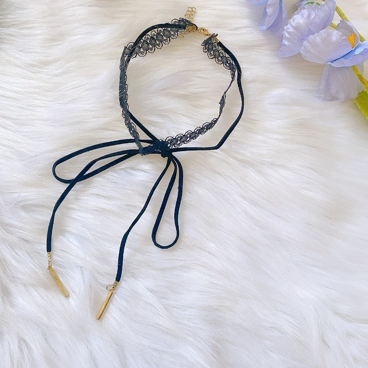 [QUÀ TẶNG KÈM -  GIFT] Dây Chuyền Nữ - CHOKER REN -  thời trang phụ kiện trang sức -COCHUNHOCHUYENSI