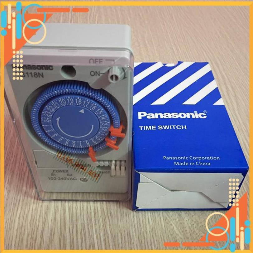 Rơ le thời gian thực - đồng hồ hẹn giờ - Timer hẹn giờ Panasonic TB118N TB118