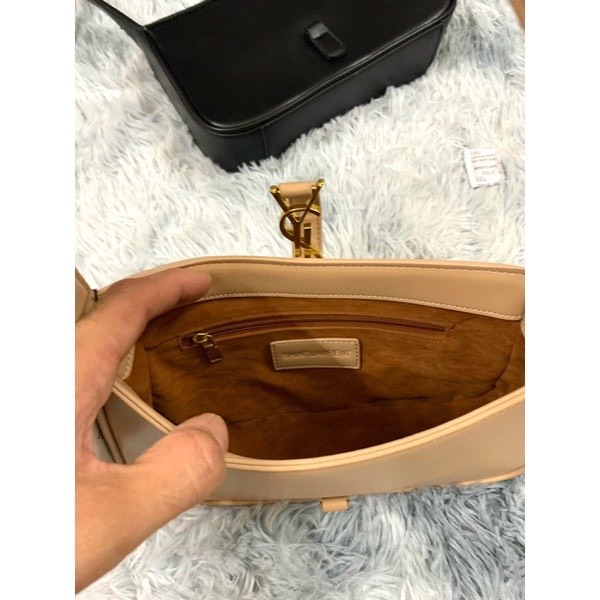 Túi Cặp Nách Chữ Y Size 22cm Chanh Xả