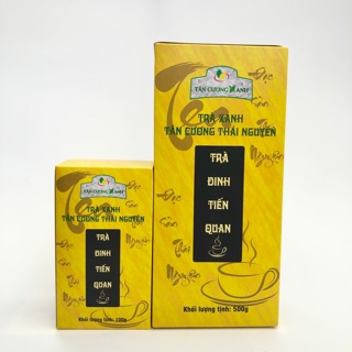 Trà Đinh Tiến Quan-Chè Thái Nguyên Cao Cấp-Chính Hãng Tân Cương Xanh Thương Hiệu Cúp Vàng Uy Tín