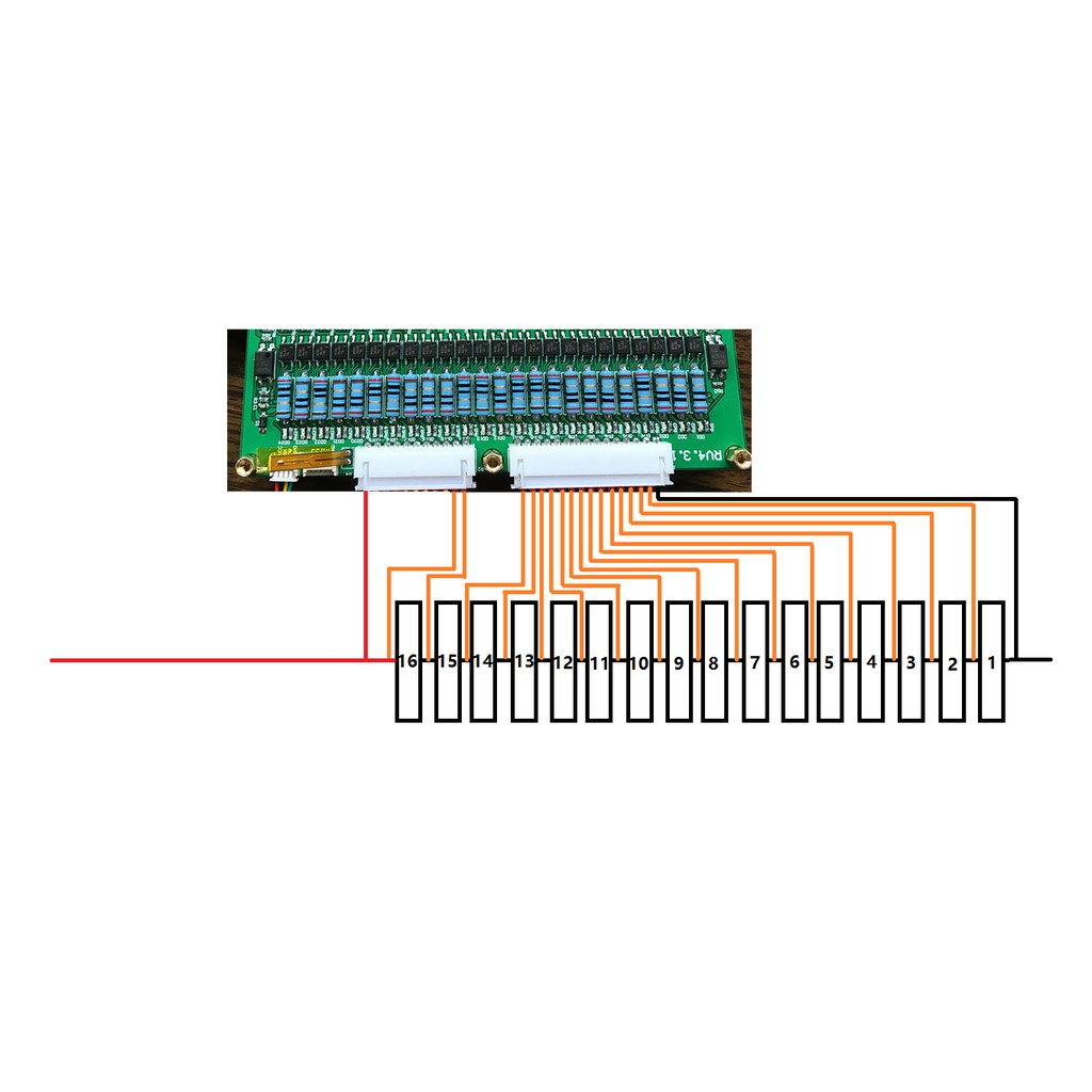 Mạch bảo vệ pin thông minh 3.2v 3.7v ANT BMS 8 - 24S 300A