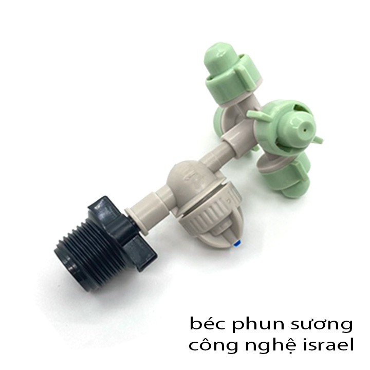 combo 5 béc phun sương 4 hướng israel