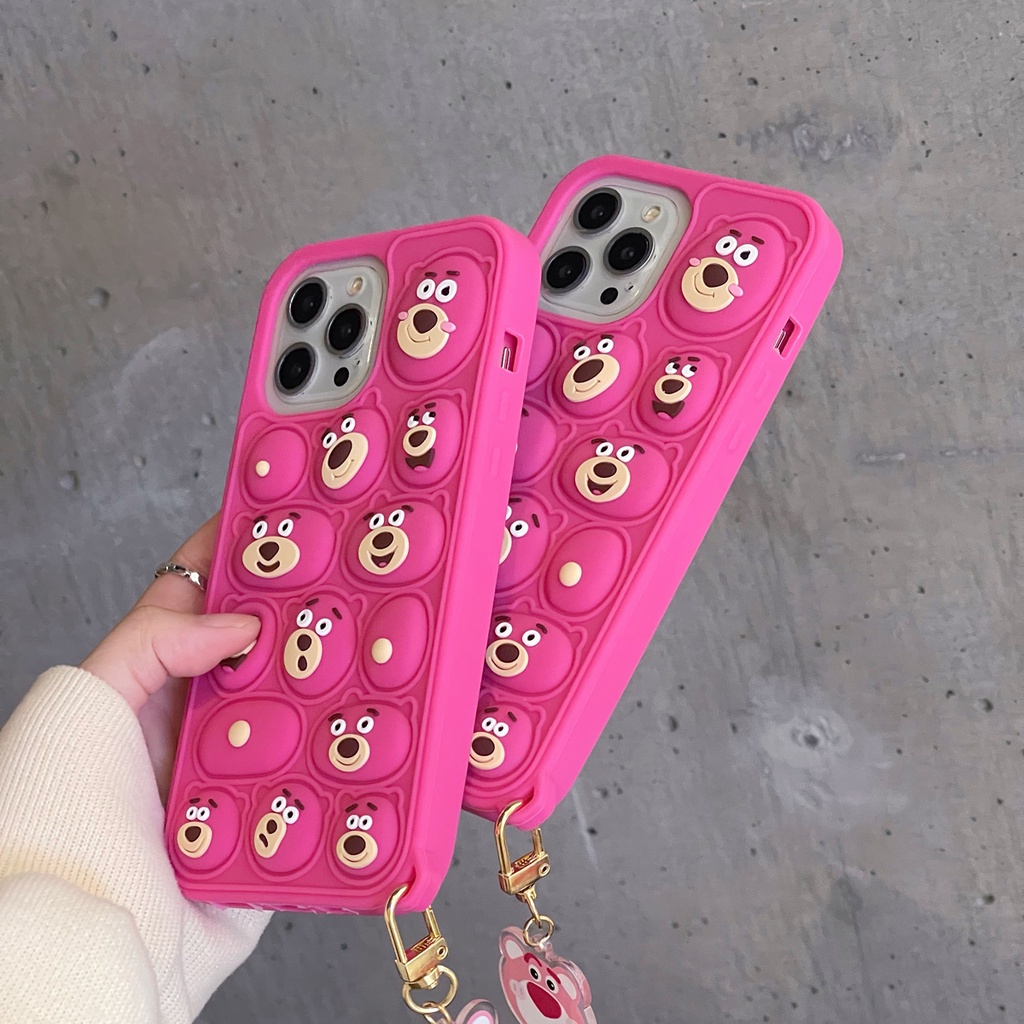 Ốp Điện Thoại Silicon Giảm Căng Thẳng Dành Cho Iphone 6 6s 7 8 plus X XR XS 11 12 13 Pro max