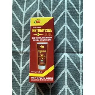 Ketomycin red đặc tri nấm trên chó mèo, gà chọi, gia súc
