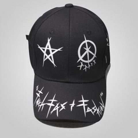 Mũ Lưỡi Trai Màu Trắng Đen Phong Cách Hip Hop Thời Trang Mùa Hè Cho Nam Và Nữ