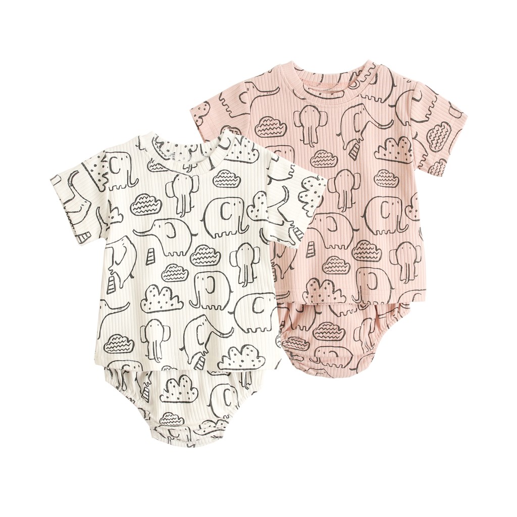 Sanlutoz Summer Newborn Baby Clothing Set