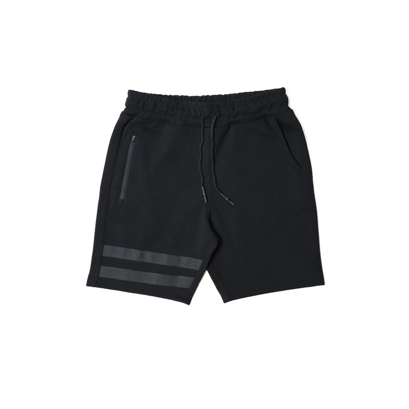 Quần đùi short QC4 2 sọc Full Cotton