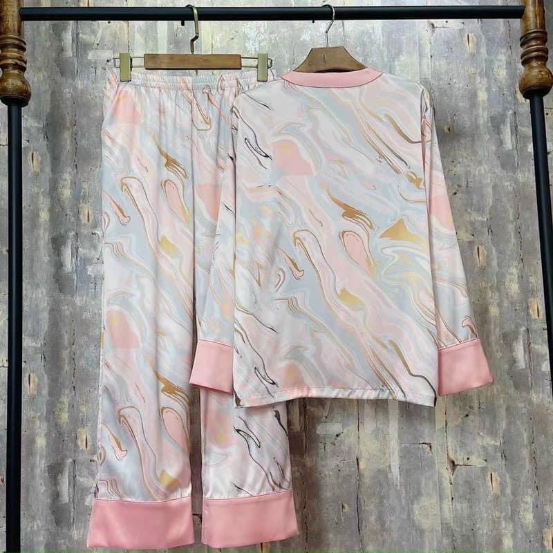 BỘ PYJAMA LỤA IN CAO CẤP QUẢNG CHÂU