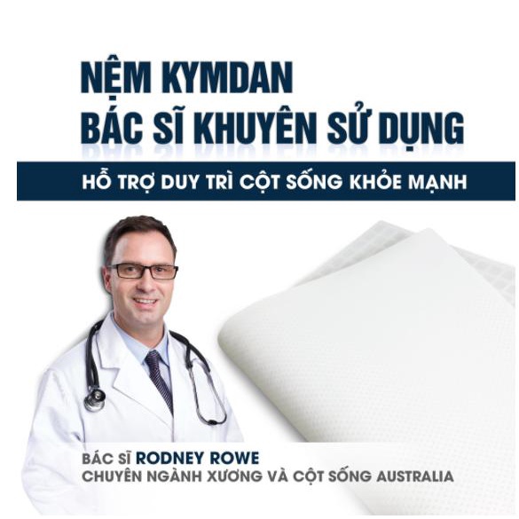 Nệm cao su thiên nhiên Kymdan Massage độ dày 16 / 21 cm