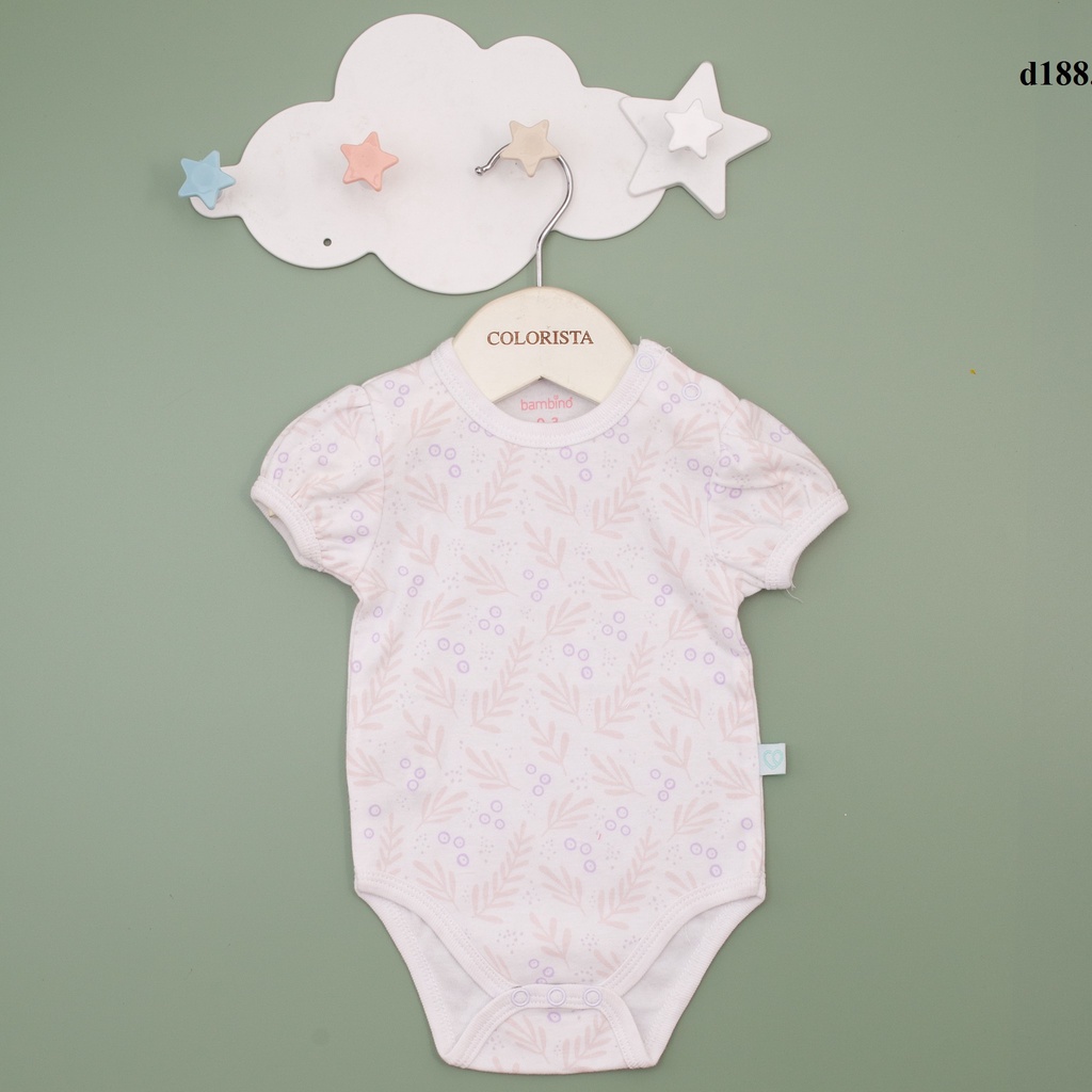 Body chip COLORISTA 100% chất cotton mềm mại, thoáng mát, thấm hút mồ hôi tốt cho bé yêu