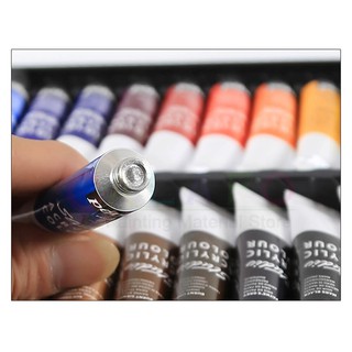 Màu Acrylic Pebeo 12 Tuyp (Hộp Giấy 12ml)