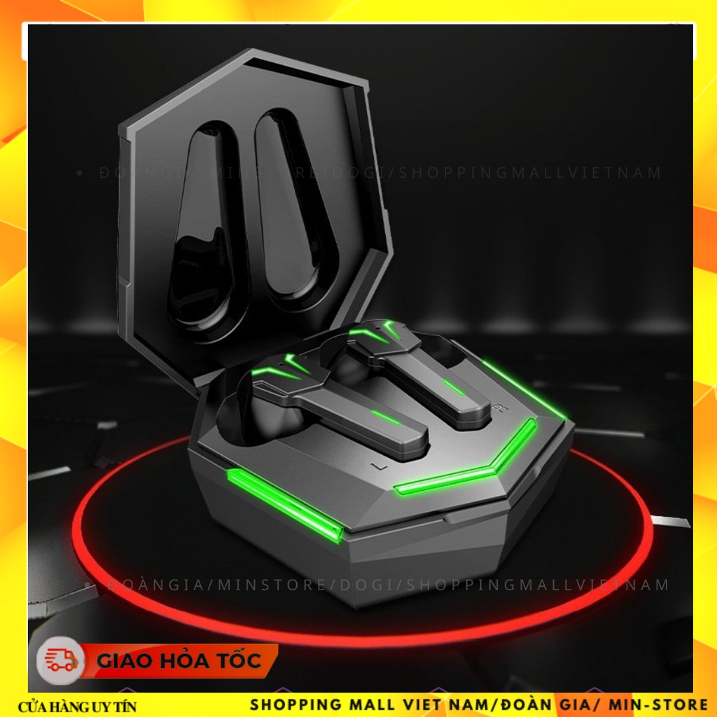 Tai nghe Gaming không dây bluetooth DOGITEK X17 TWS32 gaming không trễ âm và có chống ồn kèm tích hợp mic ( Bản quốc tế)
