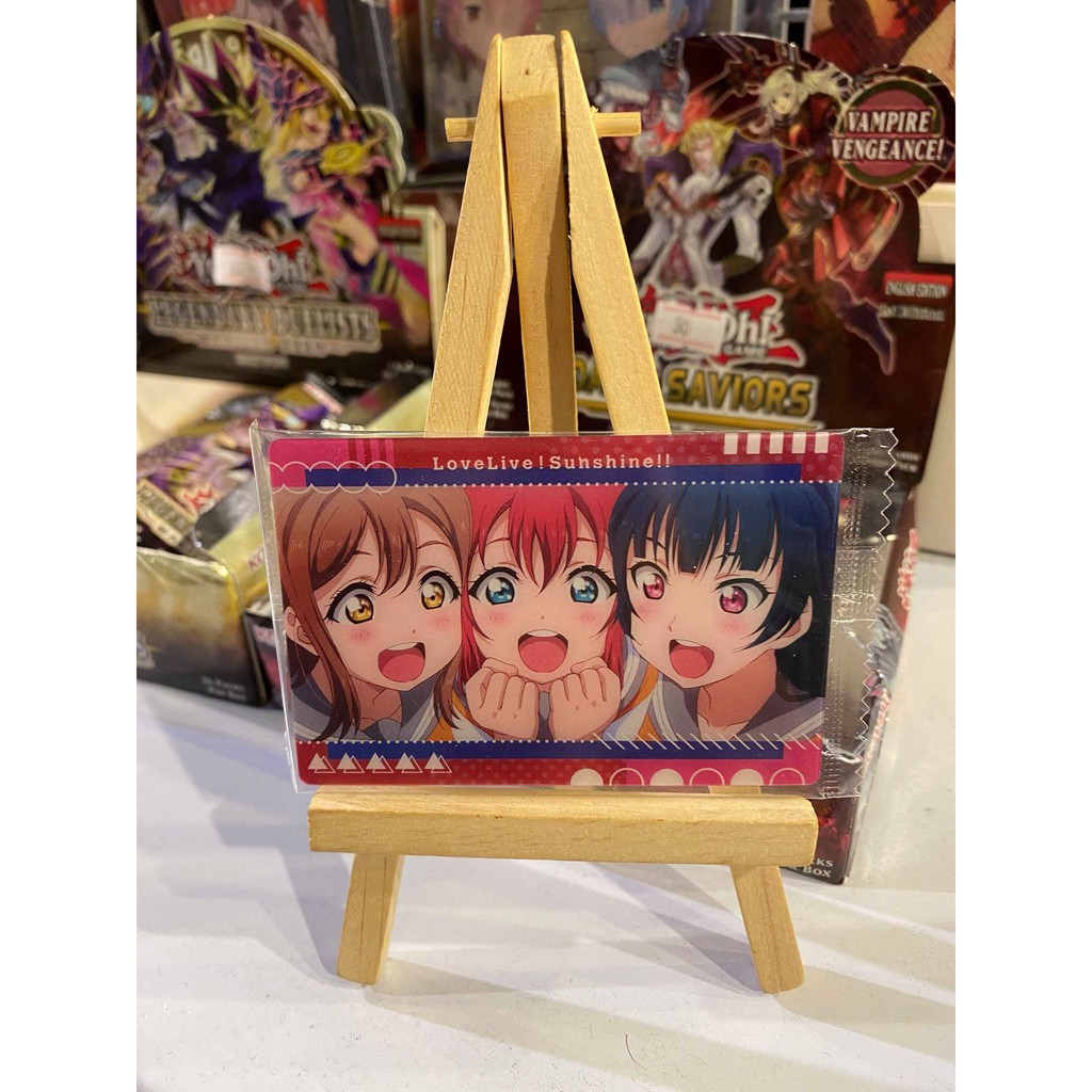 Thẻ bài sưu tầm bánh xốp Idol Love Live LL 62 - Tặng bọc bài nhựa bảo quản