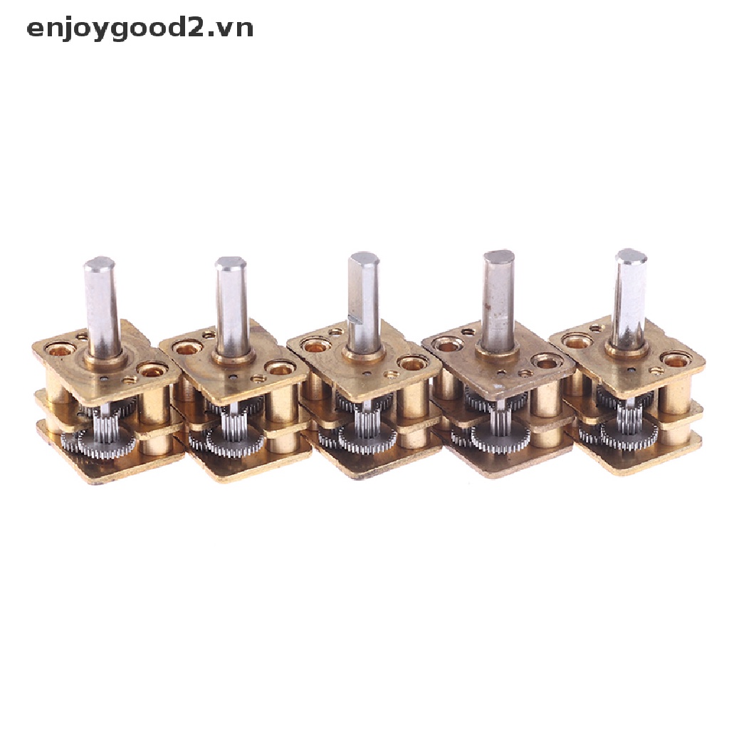 Bộ 5 Mô Tơ Giảm Tốc Độ Bằng Kim Loại N20 Chuyên Dụng Cho Xe Hơi