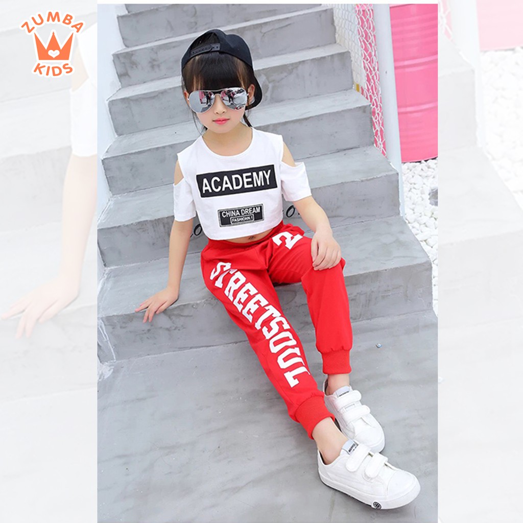 Quần áo tập zumba trẻ em | Đồ tập zumba trẻ em