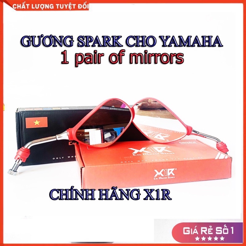 Gương chính hãng x1r cho dòng yamaha cực đẹp