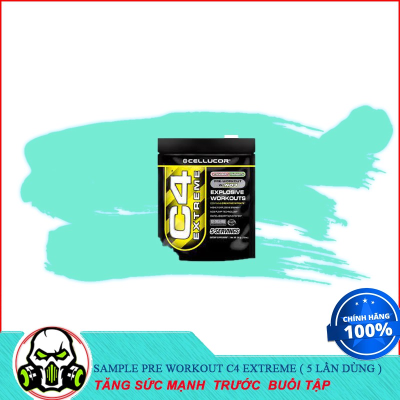 Gói Sample Dùng Thử Pre Workout Cellucor C4 Extreme ( 5 lần dùng )