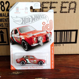 Hot wheels thẻ id 70 ford escort rs1600