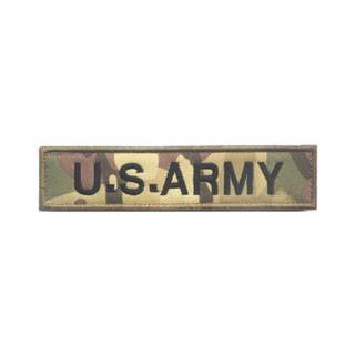 Patch_miếng dán velcro vải logo U.S.Army_chiến thuật