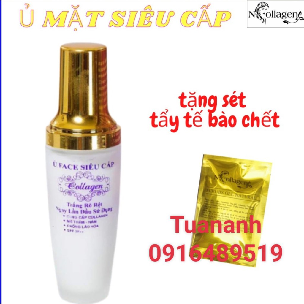 Ủ TRẮNG FACE SIÊU CẤP N_COLLAGEN