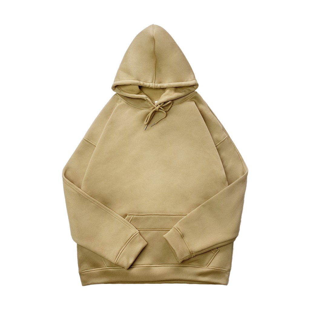 Áo hoodie trơn basic KATI cho mùa thu đông dáng unisex form rộng nỉ bông | BigBuy360 - bigbuy360.vn