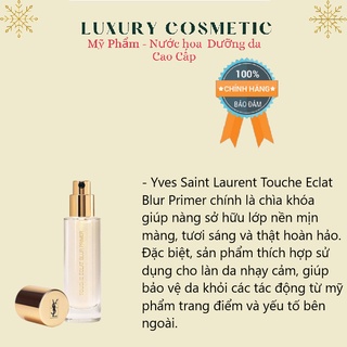Kem lót vàng YSL Touche Éclat Blur Primer 30ml