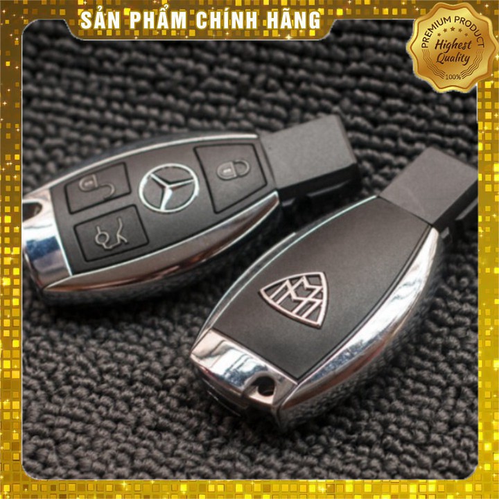 Nắp ốp lưng chìa khóa độ xe ô tô Mercedes thành logo cao cấp Maybach BNJ69 AD