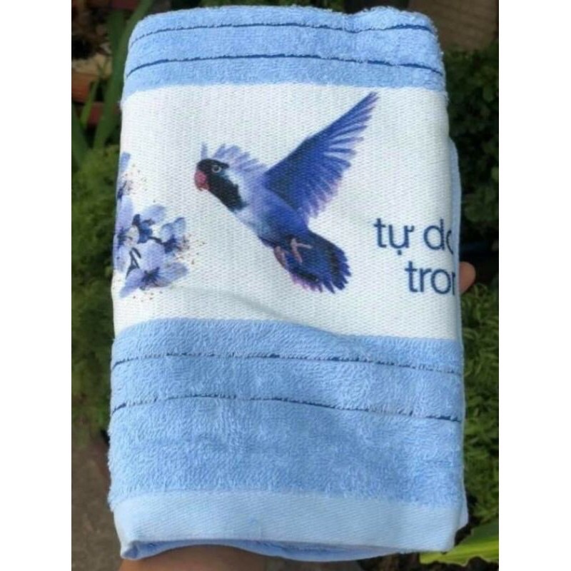 Khăn tắm hãng Dove coton mềm mại 50*100cm