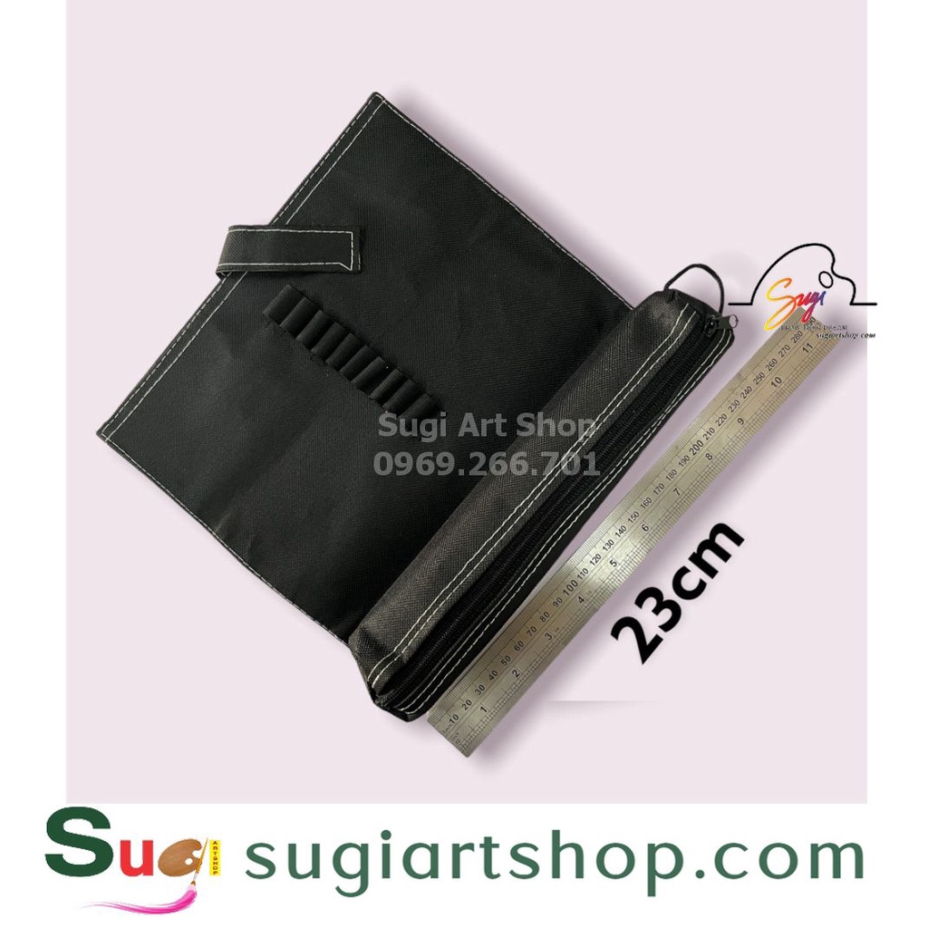 Bóp đựng bút chì và dụng cụ - túi cuộn bút chì đa năng