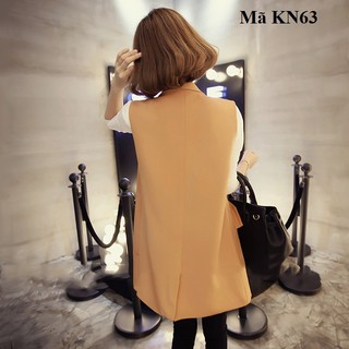 Áo khoác ghi lê nữ KN63