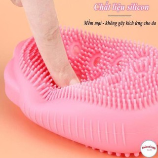 Bông Tắm Silicon Tạo Bọt 2 Mặt Hình Chuột