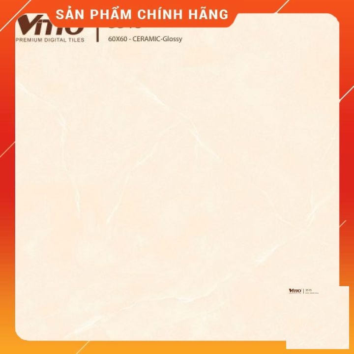 Gạch lát nền Vitto 60x60 3515. Độ bền cao, chống thấm tuyệt đối -Vật liệu xây dựng BigH