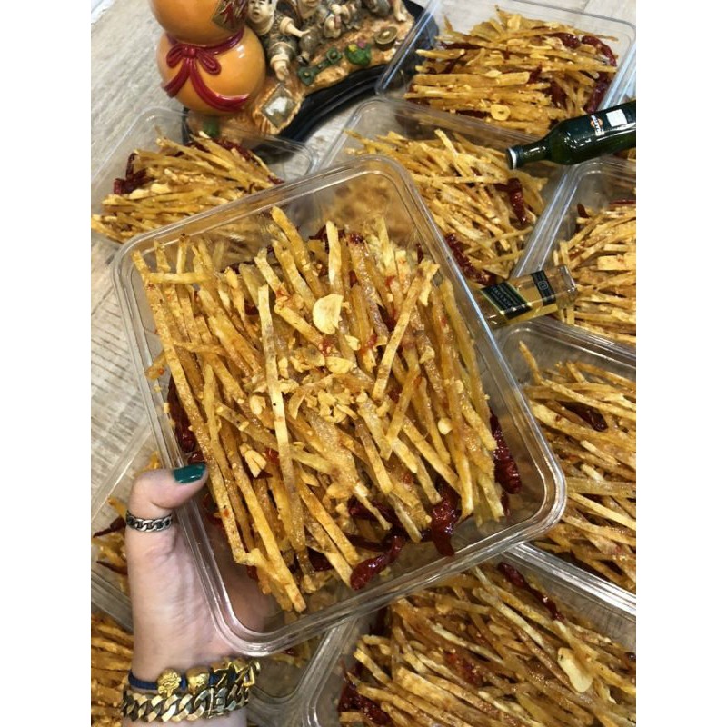 Cá thiều tẩm bơ tỏi cay