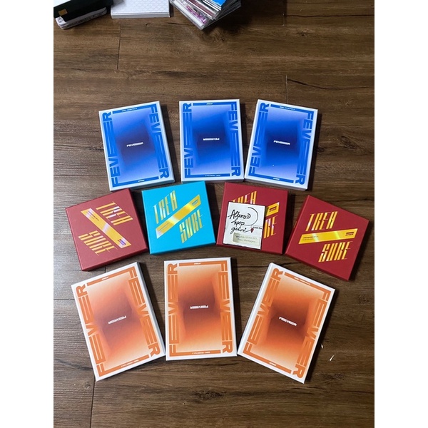Ateez Album Zero: Fever đã khui seal, đầy đủ đồ như hình.