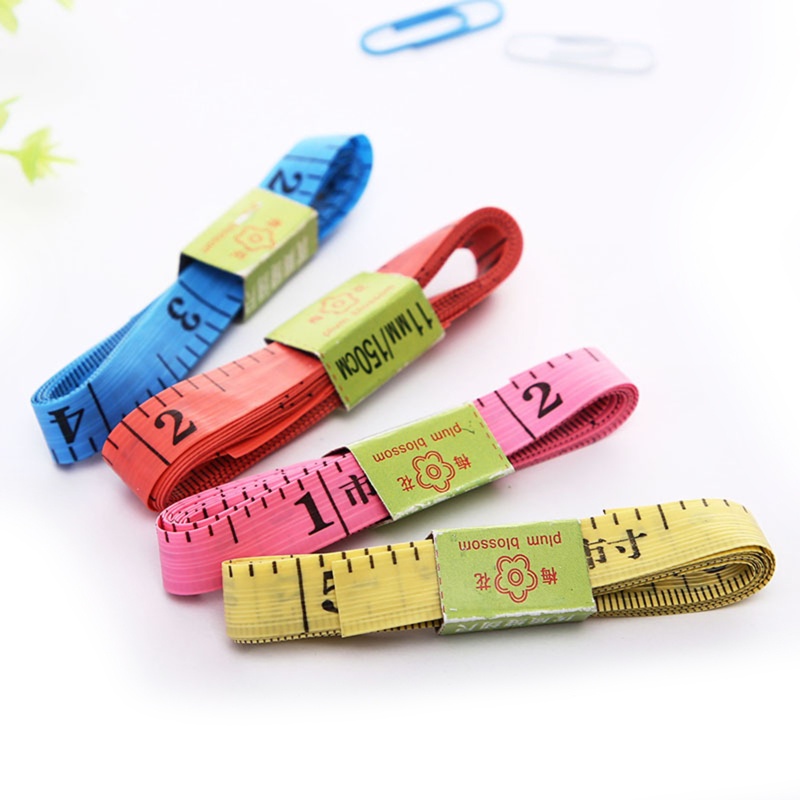 Cuộn Thước Dây Mềm 60 &quot;Dùng Đo Lường Cho Thợ May / Đo Lường Giảm Cân