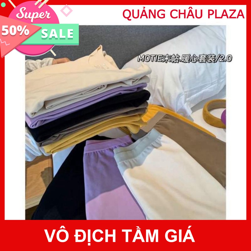 Bộ Giữ Nhiệt Motie co dán 4 chiều hàng chuẩn quảng châu kèm túi zip siêu ấm và mềm min