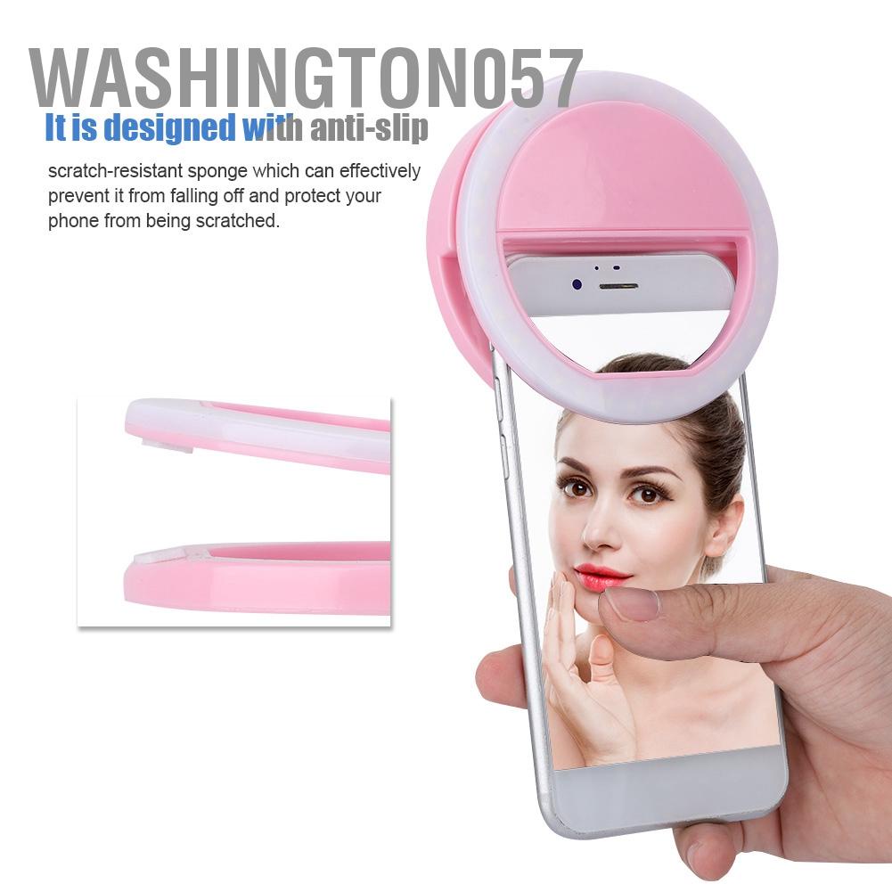 Kẹp đèn led dạ quang thích hợp cho điện thoại/ iphone/ chụp hình tự sướng