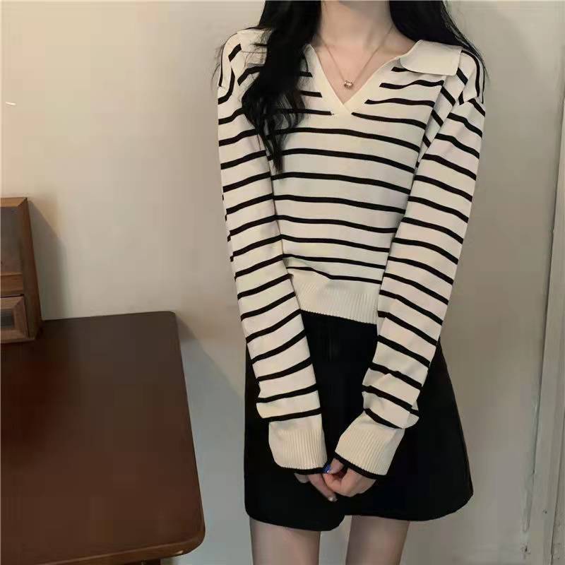 Áo Thun Tay DàI Kẻ SọC Ngang JL-TX-481