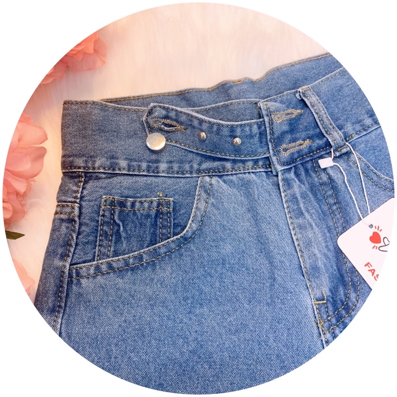 [Ảnh Thật] Quần Shorts bò nữ, độ dài vừa đẹp không lộ mông, cạp cao che bụng QS01