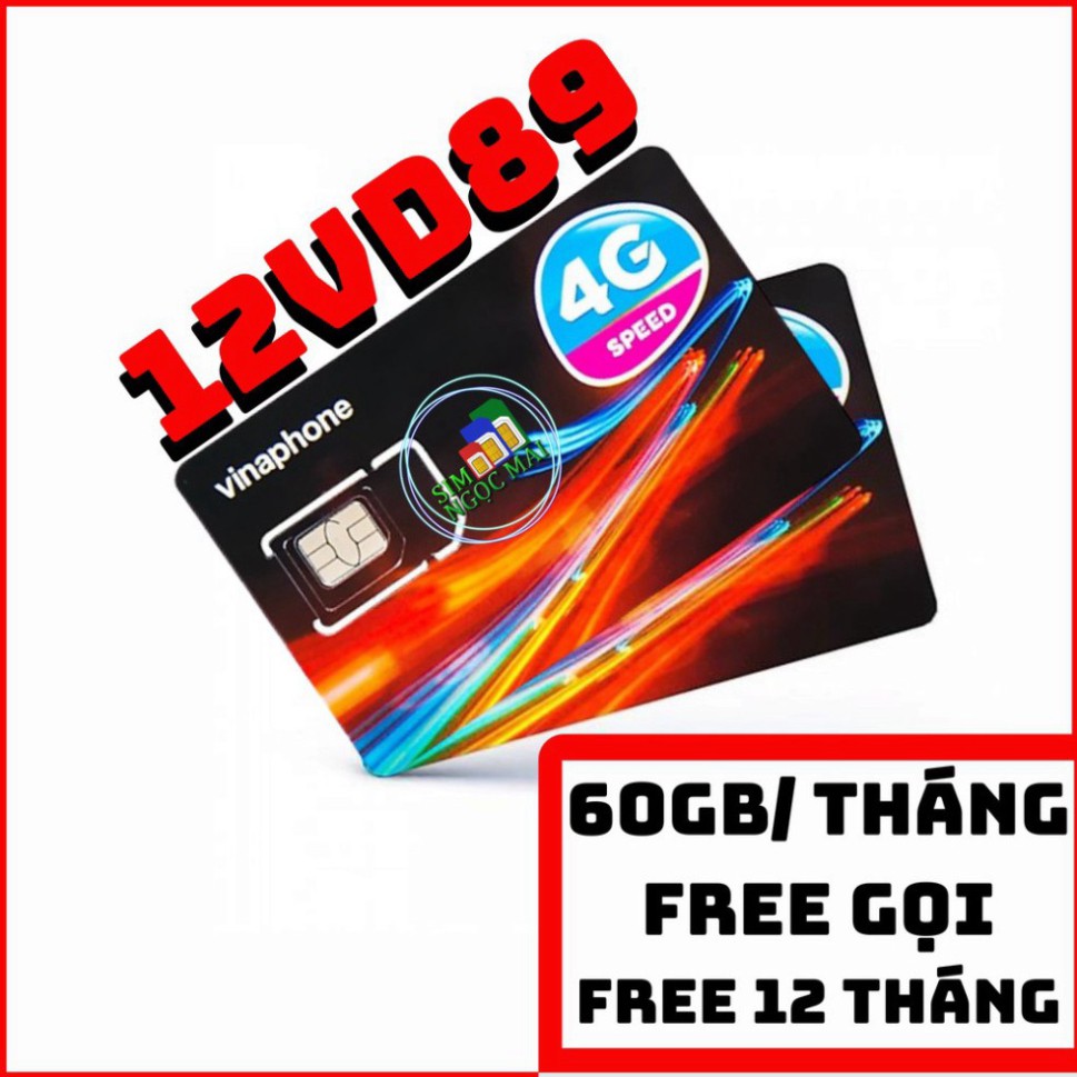 SIÊU RẺ QUÁ Ạ SIM 4G VINA TRỌN GÓI 1 NĂM KHÔNG NẠP TIỀN - TỪ 5GB - 120GB DATA TỐC ĐỘ CAO - MIỄN PHÍ GỌI - SIM NGỌC MAI S