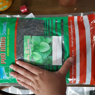 Hạt Giống Rau MỒNG TƠI Lá Xanh_100g