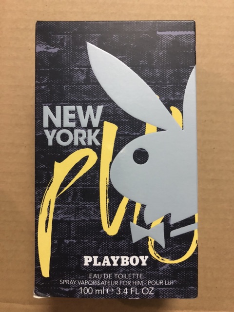 #Nước hoa nam Playboy New York Eau De Toilette 100ml. Hàng xách tay