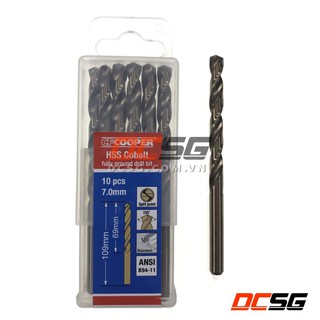 MŨI KHOAN THÉP INOX CFCOOPER HCM050