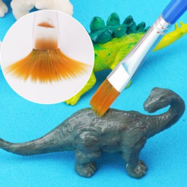 Bộ 6 con khủng long nhựa tự tôtái sử dụng nhiều lần]